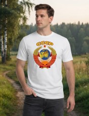 Футболка "СССР" белая