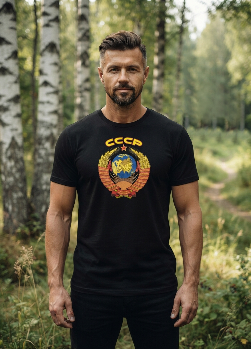 Футболка "СССР" черная