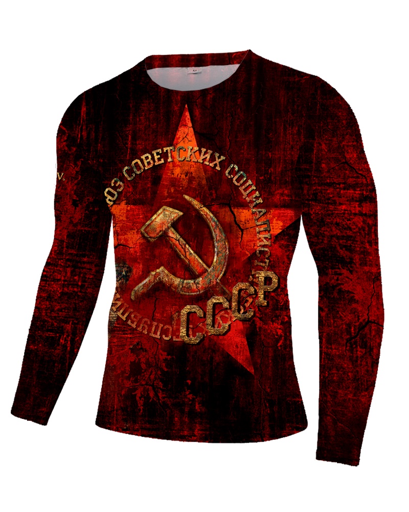 Лонгслив "Серп и молот"