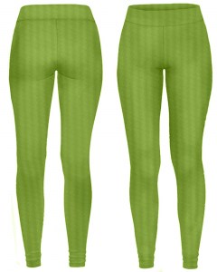 Термолеггинсы-женские-зеленые6