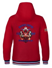 Толстовка женская красная "Империя"